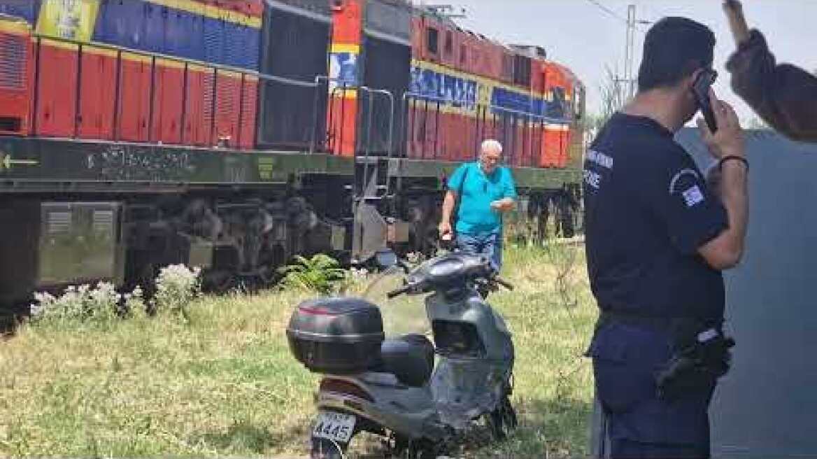 Θεσσαλονίκη: Δικυκλιστής παρασύρθηκε από αμαξοστοιχία (2)