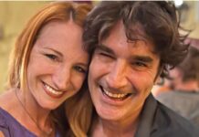 Στεφανία Γουλιώτη: Μαζί με τον Χριστόφορο Παπακαλιάτη στα γυρίσματα του «Maestrο»