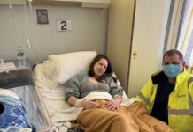 Αρκαδία: Περιπολικό μετέφερε ετοιμόγεννη που εγκλωβίστηκε στον αυτοκινητόδρομο λόγω της κακοκαιρίας – Έφερε στον κόσμο ένα υγιέστατο αγοράκι