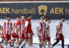 ΑΕΚ – Ολυμπιακός: Διακοπή στο ντέρμπι της Handball Premier, στα αποδυτήρια οι ερυθρόλευκοι λόγω συνθημάτων