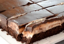 Πάστα ταψιού σοκολατίνα