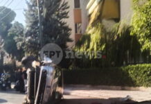 Χαλάνδρι: Αυτοκίνητο αναποδογύρισε στην οδό Παλαιολόγου – Μία τραυματίας