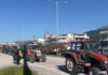 Στο λιμάνι της Ηγουμενίτσας έφτασαν οι αγρότες με τα τρακτέρ