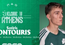 Ο Παναθηναϊκός ανακοίνωσε τον Σωτήρη Κοντούρη