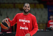 Ολυμπιακός: Χωρίς Μόντε Μόρις οι ερυθρόλευκοι με την Βιλερμπάν, πότε θα κάνει το ντεμπούτο του