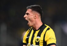 ΑΕΚ: Ο Πήλιος διασκέδασε με το «Freed from desire» στο αεροδρόμιο της Σαμψούντας μετά τη νίκη της Ένωσης