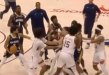 Μπουνιές στο παιχνίδι Πέλικανς – Σανς: Δε δίστασε να τα βάλει με τον πανύψηλο Γουίλιαμς ο Αλβαράδο