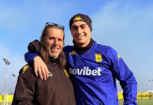 Ο Μιχάλης Βοριαζίδης που είχε διαγνωστεί με εξεργασία στα γεννητικά όργανα επέστρεψε στις προπονήσεις του Άρη