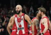 Η βαθμολογία της Euroleague μετά τη νίκη του Ολυμπιακού επί της Μπαρτσελόνα