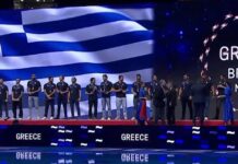 Εθνική πόλο ανδρών: Η απονομή του χάλκινου μεταλλίου στο ευρωπαϊκό πρωτάθλημα