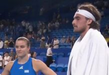 Στέφανος Τσιτσιπάς: «Κάνουμε ό,τι μπορούμε όπως οι Σπαρτιάτες και η Μαρία Σάκκαρη τυγχάνει να είναι Σπαρτιάτισσα»