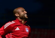 Ολυμπιακός: Ο Ελ Κααμπί εμφανίστηκε με ανανεωμένο look στην προπόνηση πριν το παιχνίδι με την Λεβερκούζεν