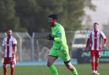 Ο τερματοφύλακας Θεοδωράκης έβαλε buzzer beater γκολ και διαμόρφωσε το 1-1 στο Μαρκό – Ολυμπιακός Β’