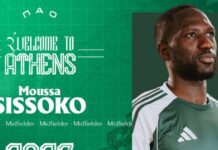 Ο Παναθηναϊκός ανακοίνωσε τη μετεγγραφή του Μούσα Σισοκό