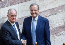 Τασούλας και Σαμαράς την Τρίτη στο Προεδρικό Μέγαρο