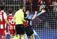 Champions League: Αποθέωση για την εντυπωσιακή απόκρουση του Κωνσταντή Τζολάκη στο Ολυμπιακός – Μπάγερ Λεβερκούζεν