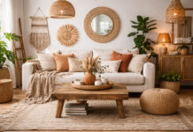 Boho στυλ στο σπίτι: Υφές, χρώματα και λεπτομέρειες που ξεχωρίζουν