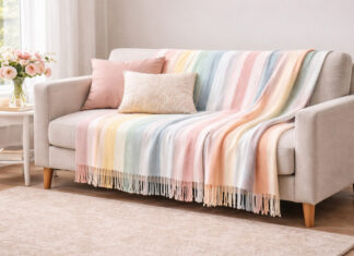 10 ιδέες για ριχτάρια που αλλάζουν το σαλόνι την άνοιξη