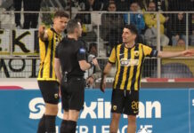 ΑΕΚ: Η παρακάμερα με το κιτρινόμαυρο Πανθεσσαλικό, τις διαμαρτυρίες προς τον διαιτητή και την γκολάρα του Ρέλβας