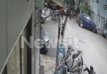 Αμπελόκηποι: Νέο βίντεο με την τρελή πορεία οδηγού υπό την επήρεια αλκοόλ – Η στιγμή που παρασύρει ένα από τα 14 οχήματα