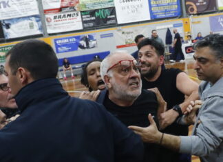 Σύρραξη στο Αμύντας – Ανόρθωση Βόλου, «αμαυρώθηκε» το παιχνίδι στο μπάσκετ γυναικών