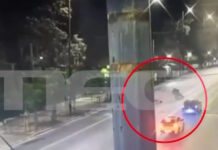 Βίντεο ντοκουμέντο από το φονικό τροχαίο με τον αστυνομικό που παραβιάζει κόκκινο και συγκρούεται με μηχανή