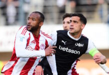 ΟΦΗ – Ολυμπιακός 0-3 τελικό: Άνετο πέρασμα από την Κρήτη για τους «ερυθρόλευκους»