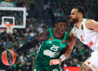 Παναθηναϊκός – Μονακό 107-97 τελικό: Τέταρτη σερί νίκη για τους πράσινους στην Euroleague