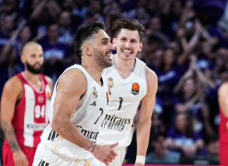 Βαθμολογία Euroleague: Η Ρεάλ Μαδρίτης έπιασε τον Ολυμπιακό στη δεύτερη θέση