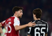 Βαθμολογία Super League: Μόνη η ΑΕΚ στην κορυφή μετά το 0-0 στο Ολυμπιακός – ΠΑΟΚ, ο Παναθηναϊκός πήρε «διπλό» Ευρώπης