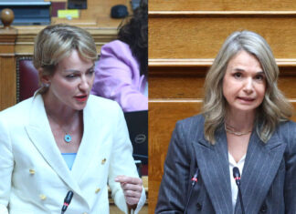 Beef Σδούκου – Αποστολάκη για τους «πελάτες της Δεξιάς»: «Κατάντημα», «Κοινωνικά απομονωμένη η κυβέρνηση»