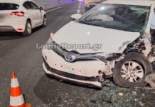 Τροχαίο με εγκλωβισμό μέσα σε σήραγγα στην εθνική οδό Αθηνών – Λαμίας