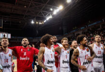 Ολυμπιακός: Οι πανηγυρισμοί με τον κόσμο για τη νίκη επί της Χάποελ και το φατούρο στον Φαλ