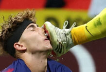 Ο Φερμίν Λόπες δέχθηκε τις τάπες του Μούσο στο πρόσωπο και του άνοιξε η μύτη, απίστευτος τραυματισμός στο Ατλέτικο – Μπαρτσελόνα