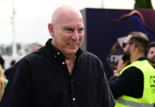Ο Νίκος Γκάλης στο T- Center για τον ημιτελικό της Euroleague ανάμεσα στον Ολυμπιακό και τη Φενερμπαχτσέ