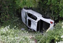 Τροχαίο στη Φθιώτιδα: Αγροτικό έχασε τον έλεγχο, έκανε τούμπες και κατέληξε σε χωράφια – Ελαφρά τραυματίες οι επιβαίνοντες