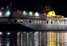 Απειλή για βόμβα στο «Blue Star 2» – Κατέπλευσε με 1050 επιβαίνοντες στο λιμάνι του Λαυρίου