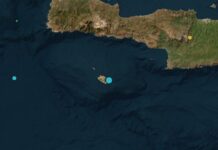 Σεισμοί στην Γαύδο: Ισχυρές δονήσεις μεγέθους 5,3 και 4,7 Ρίχτερ
