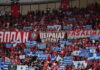Ολυμπιακός – Παναθηναϊκός: Γέμισε ελληνικές σημαίες η κερκίδα στο ΣΕΦ