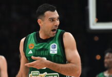 Ο Σλούκας έβγαλε κιάλια στο ΣΕΦ και πίκαρε τους φίλους του Ολυμπιακού για τα 7 ευρωπαϊκά του Παναθηναϊκού