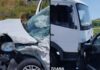 Χαλκιδική: Καραμπόλα με φορτηγό και δύο αυτοκίνητα – 3 παιδιά τραυματίστηκαν