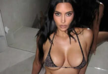Kim Kardashian: Ποζάρει με αποκαλυπτικά λεοπάρ εσώρουχα