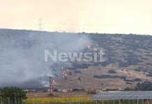 Φωτιά στο Καλαπόδι Φθιώτιδας: 43χρονος με θεριζοαλωνιστική μηχανή συνελήφθη για πρόκληση πυρκαγιάς από αμέλεια