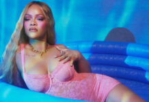 Rihanna: Με μακριά ξανθά mermaid waves στη νέα καμπάνια του Savage X Fenty