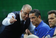 Σάσα Ομπράντοβιτς και Γιάννης Σφαιρόπουλος πήγαν να πιαστούν στα χέρια στο Telekom Center