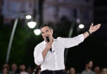 Αλέξης Τσίπρας από την εκδήλωση της ΕΛΑΣ στο Περιστέρι: «Κάθε φορά που ο Γεωργιάδης μας βρίζει, ανεβαίνουμε και μία μονάδα στις δημοσκοπήσεις»