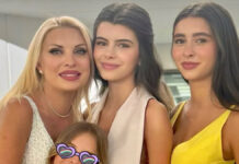 Ελένη Μενεγάκη: Φωτογραφίες από την αποφοίτηση της κόρης της