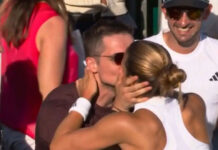 Μαρία Σάκκαρη: Η τρυφερή αγκαλιά και το φιλί στον Κωνσταντίνο Μητσοτάκη μετά τη μεγάλη πρόκριση