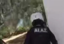 Φωτιά στο Πόρτο Γερμενό: Πόρτα-πόρτα οι αστυνομικοί εκκενώνουν σπίτια – Βίντεο από τις δραματικές στιγμές
