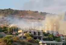 Χωρίς ενεργό μέτωπο η φωτιά στον Φοίνικα Ρεθύμνου: Ήχησε 112 για εκκένωση των περιοχών Φωτεινάρι και Σούδα
